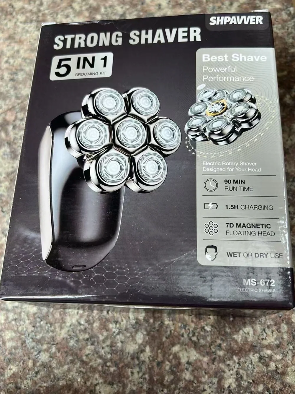 Brand new 5 in 1 Electric Head Shaver